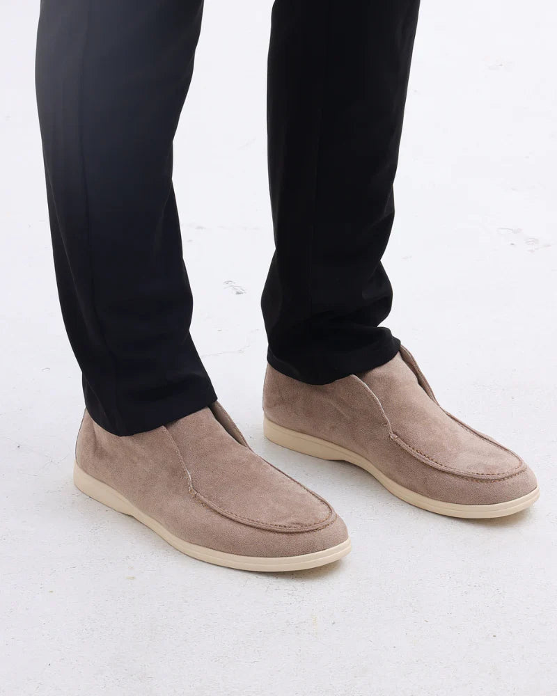 OLD MONEY HIGH SUEDE LOAFERS