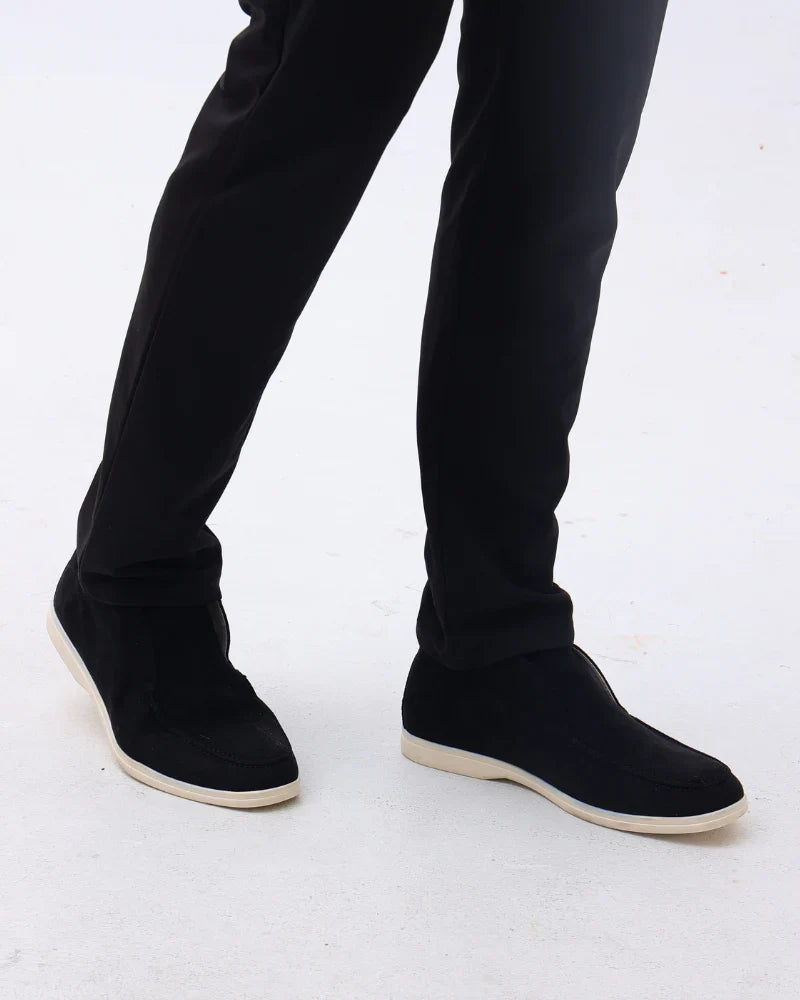 OLD MONEY HIGH SUEDE LOAFERS
