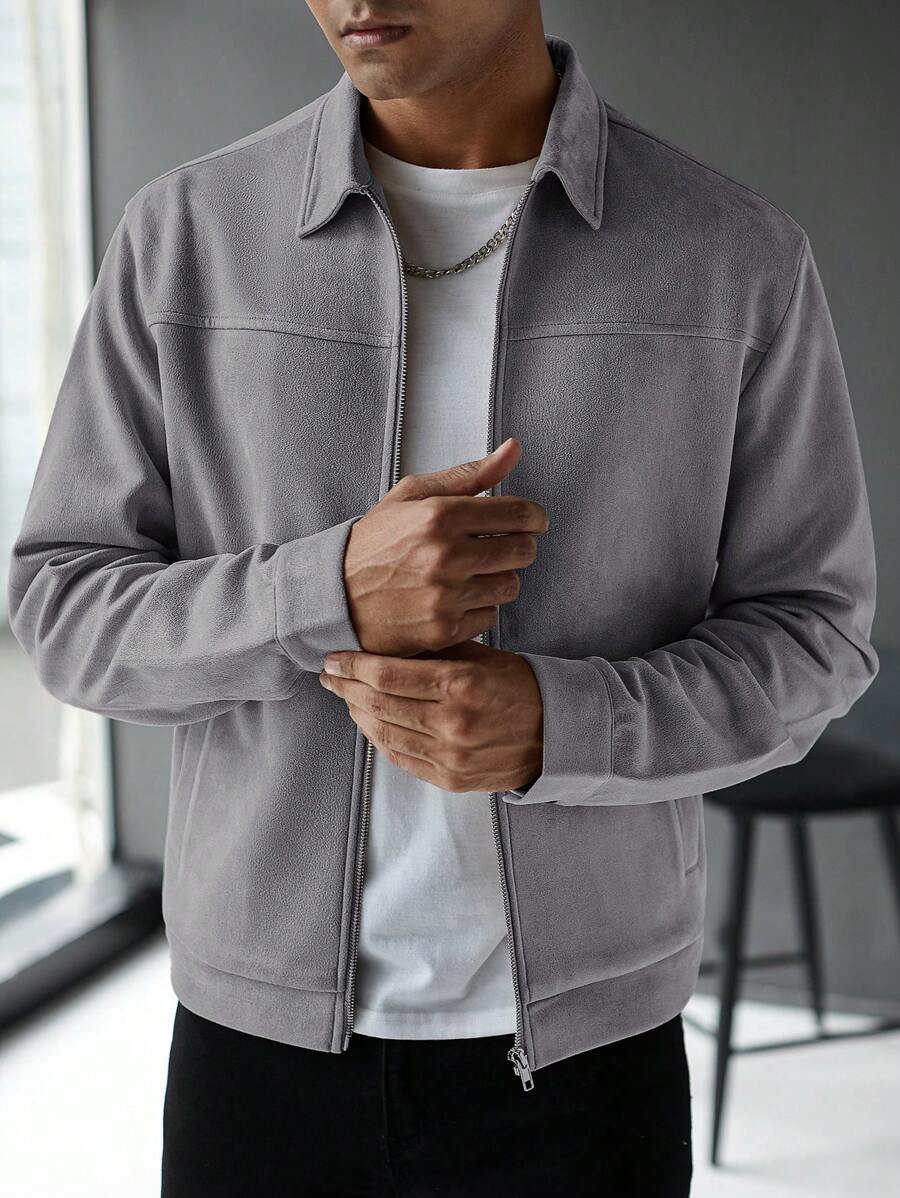 THE ELSTON SUEDE JACKET