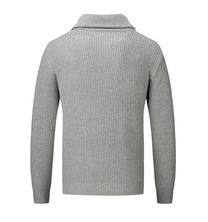 HELSINKI QUARTER ZIP SWEATER