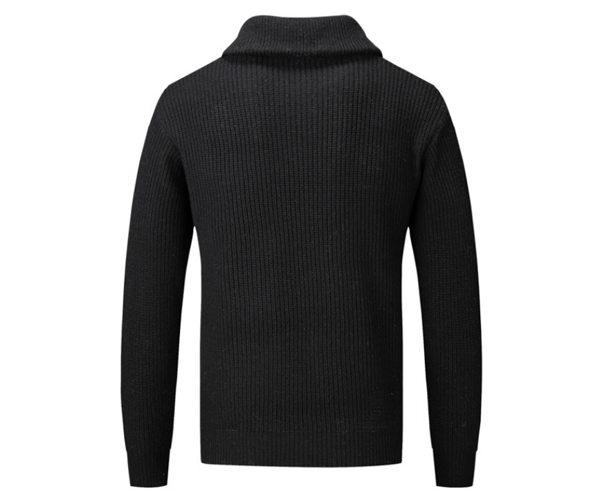 HELSINKI QUARTER ZIP SWEATER