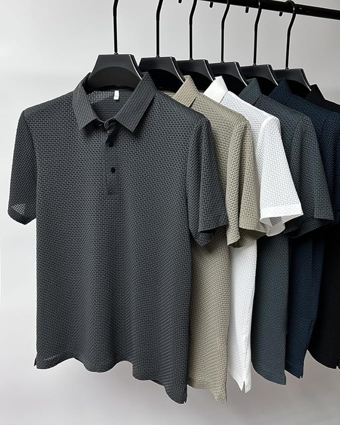 BARI SILK POLO (Anti-Wrinkle)
