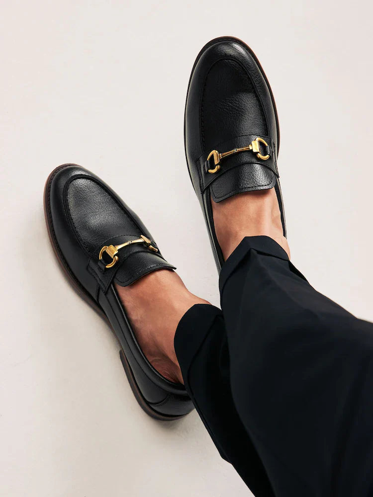 LISBON LEATHER LOAFERS