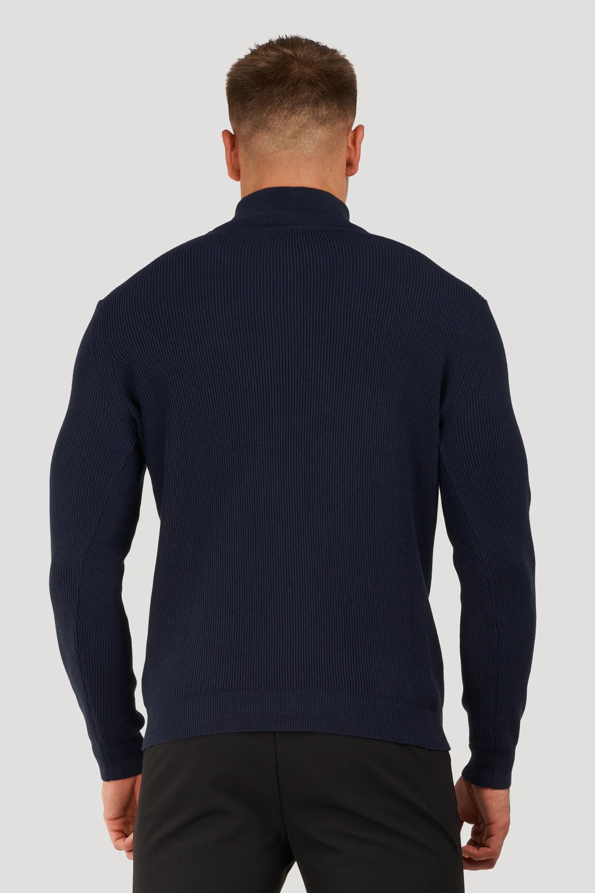 THE AUREN HALF ZIP SWEATER
