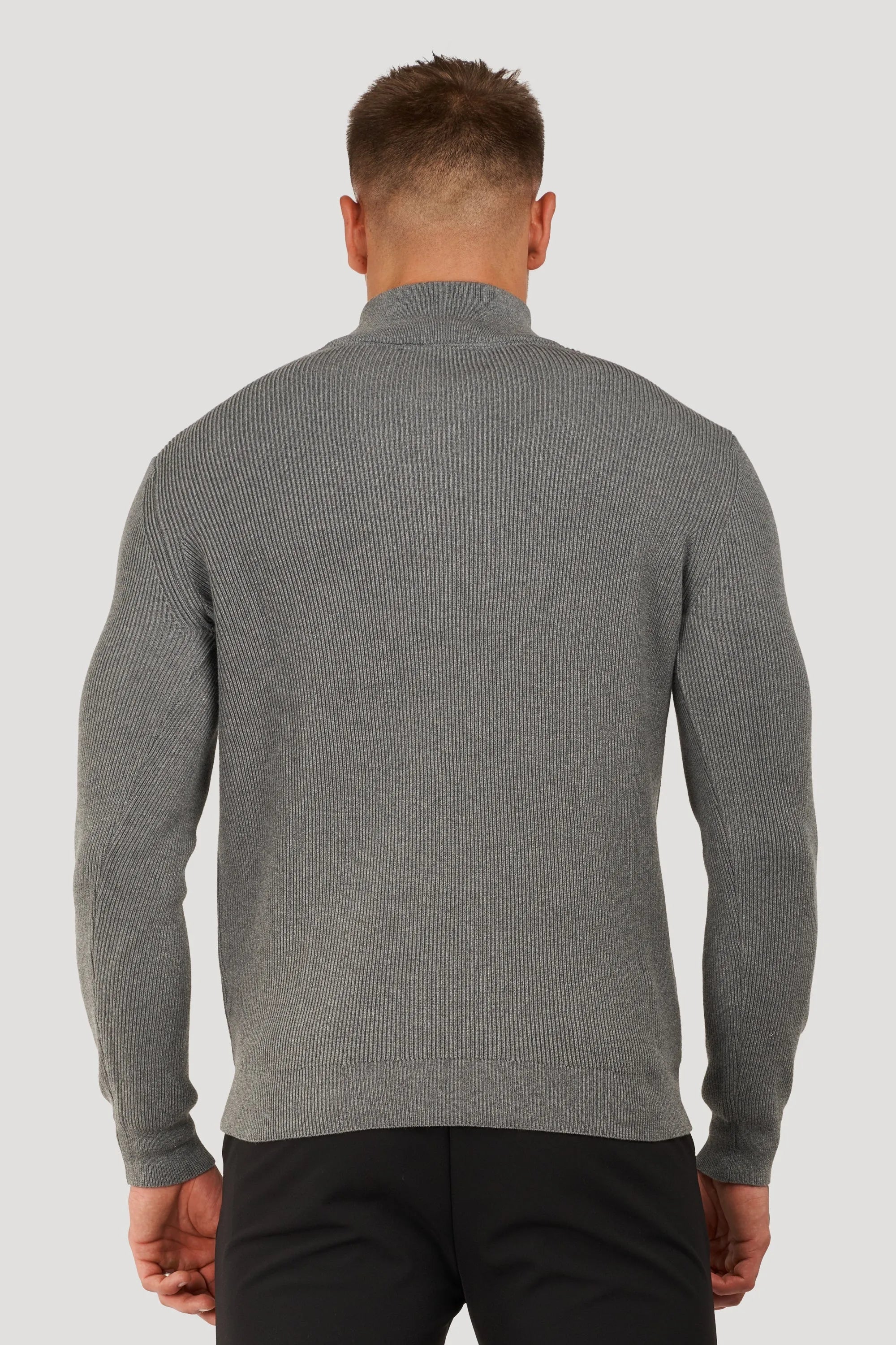 THE AUREN HALF ZIP SWEATER