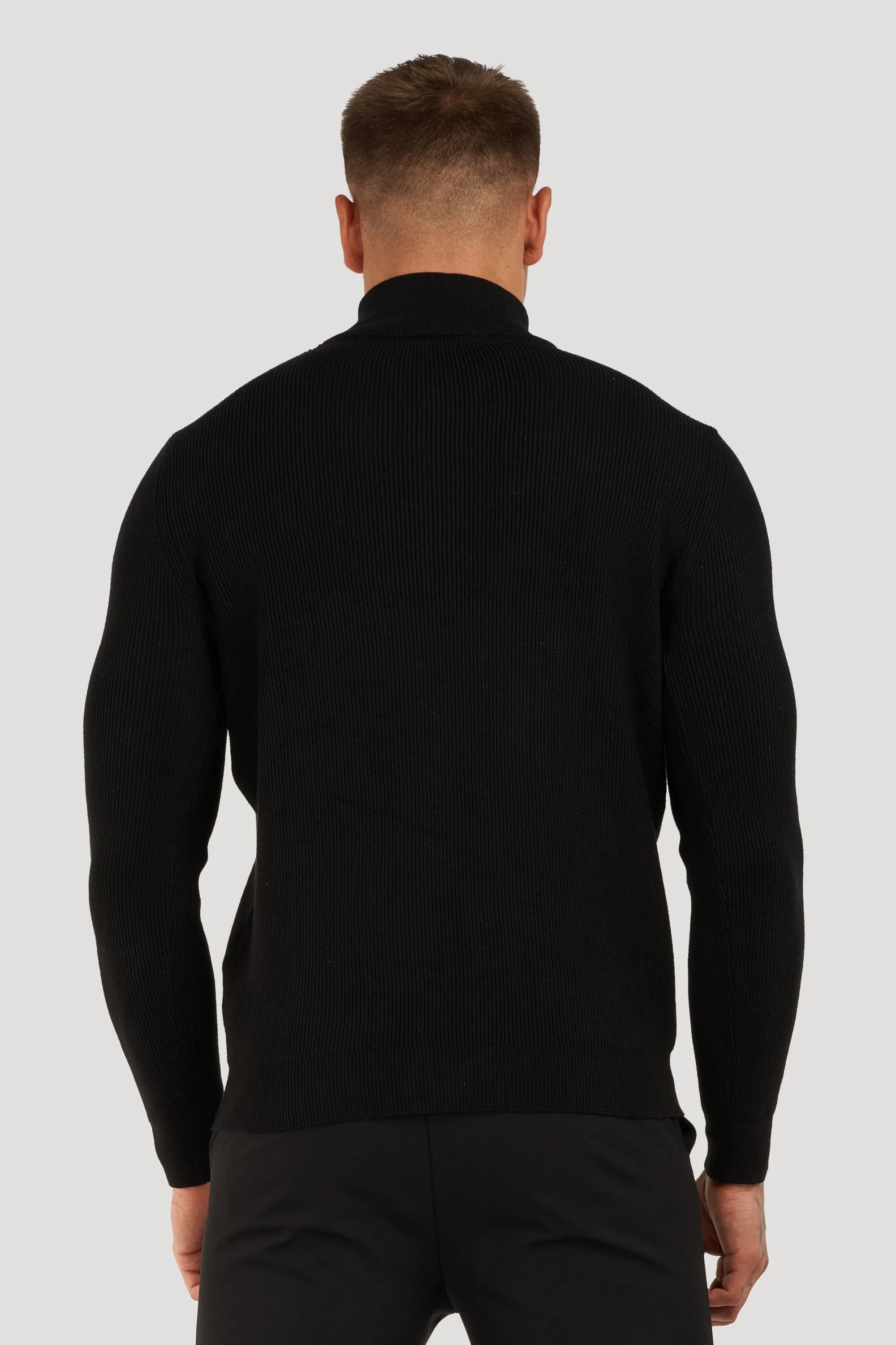 THE AUREN HALF ZIP SWEATER