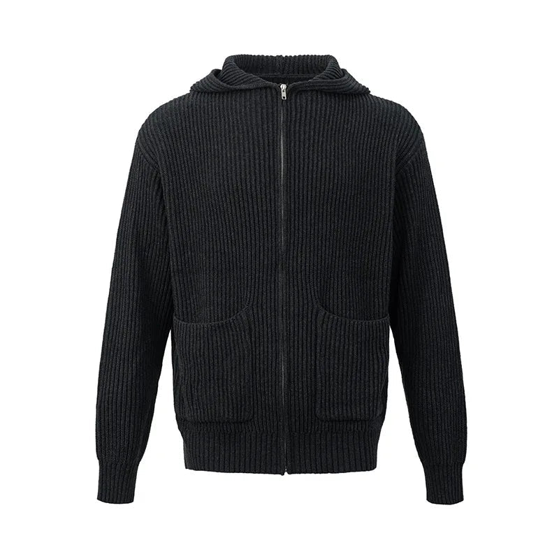 ST MORITZ KNITTED ZIP UP