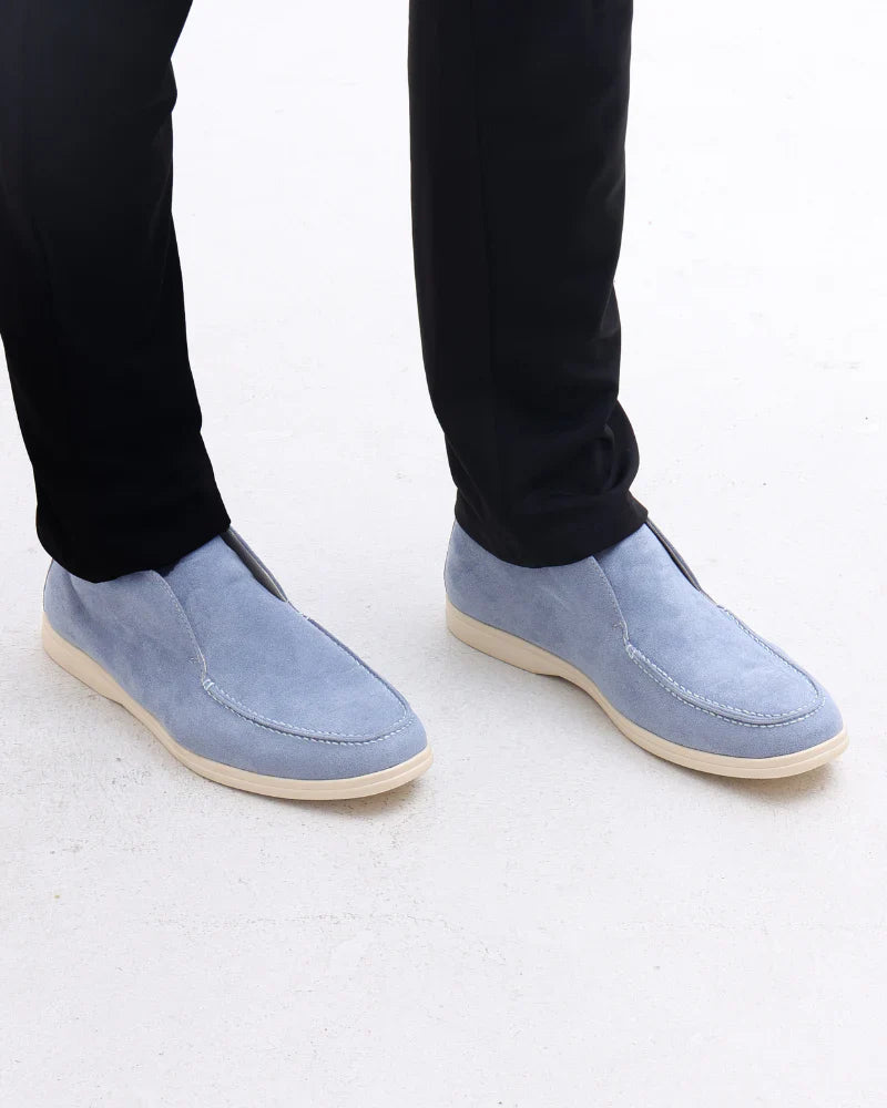 OLD MONEY HIGH SUEDE LOAFERS
