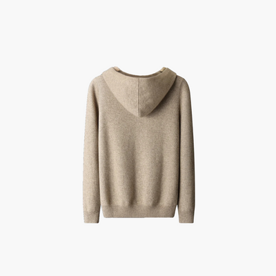 100% CASHMERE HOODIE