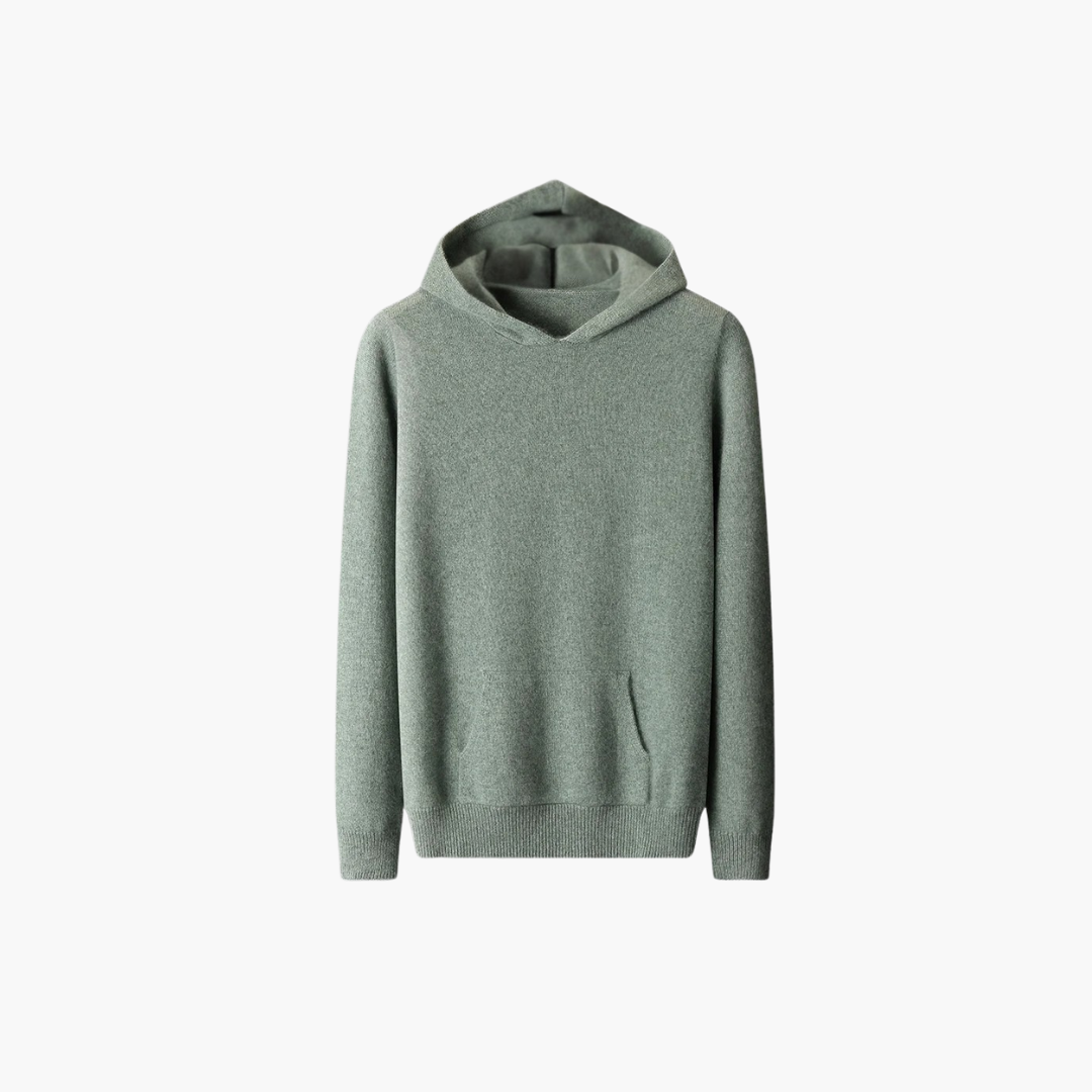 100% CASHMERE HOODIE