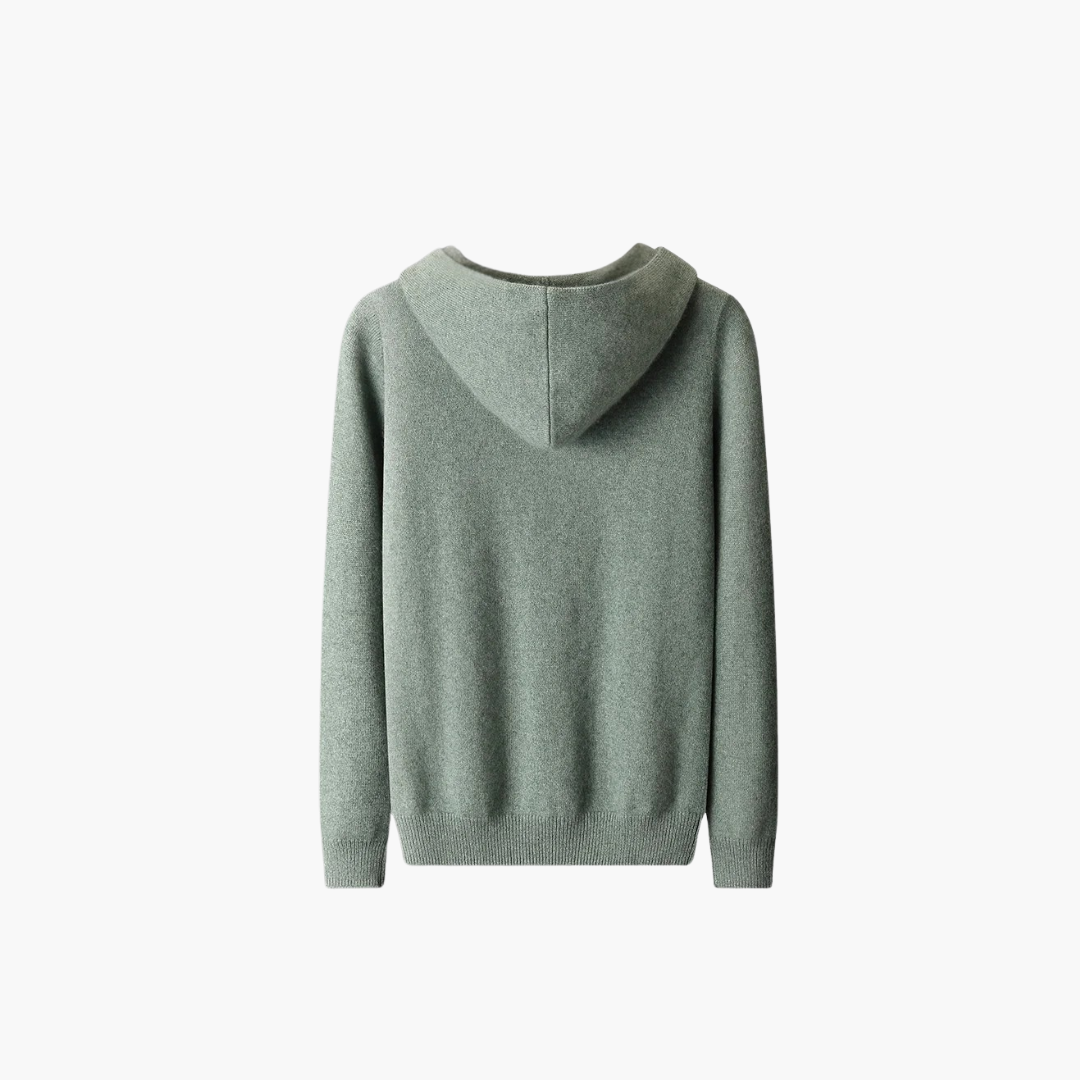 100% CASHMERE HOODIE