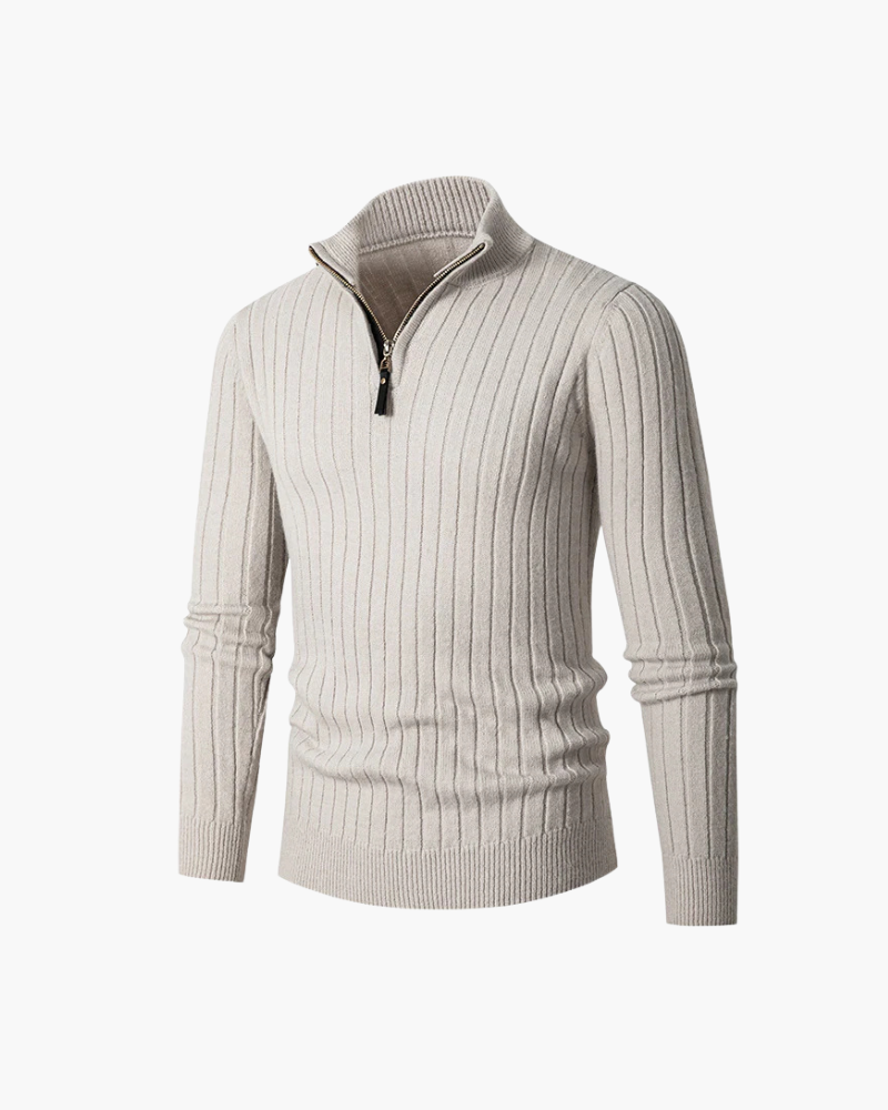 BUDAPEST ZIP-UP SWEATER