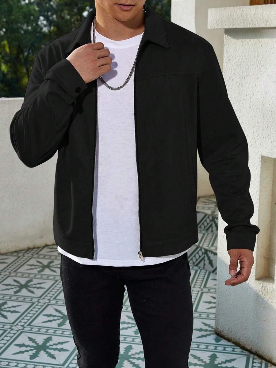 THE ELSTON SUEDE JACKET