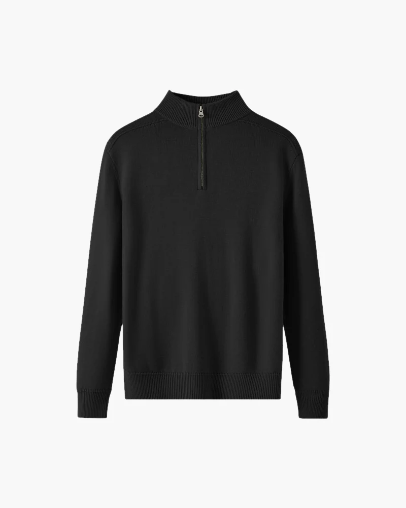 NAPOLI MERINO WOOL QUARTER ZIP
